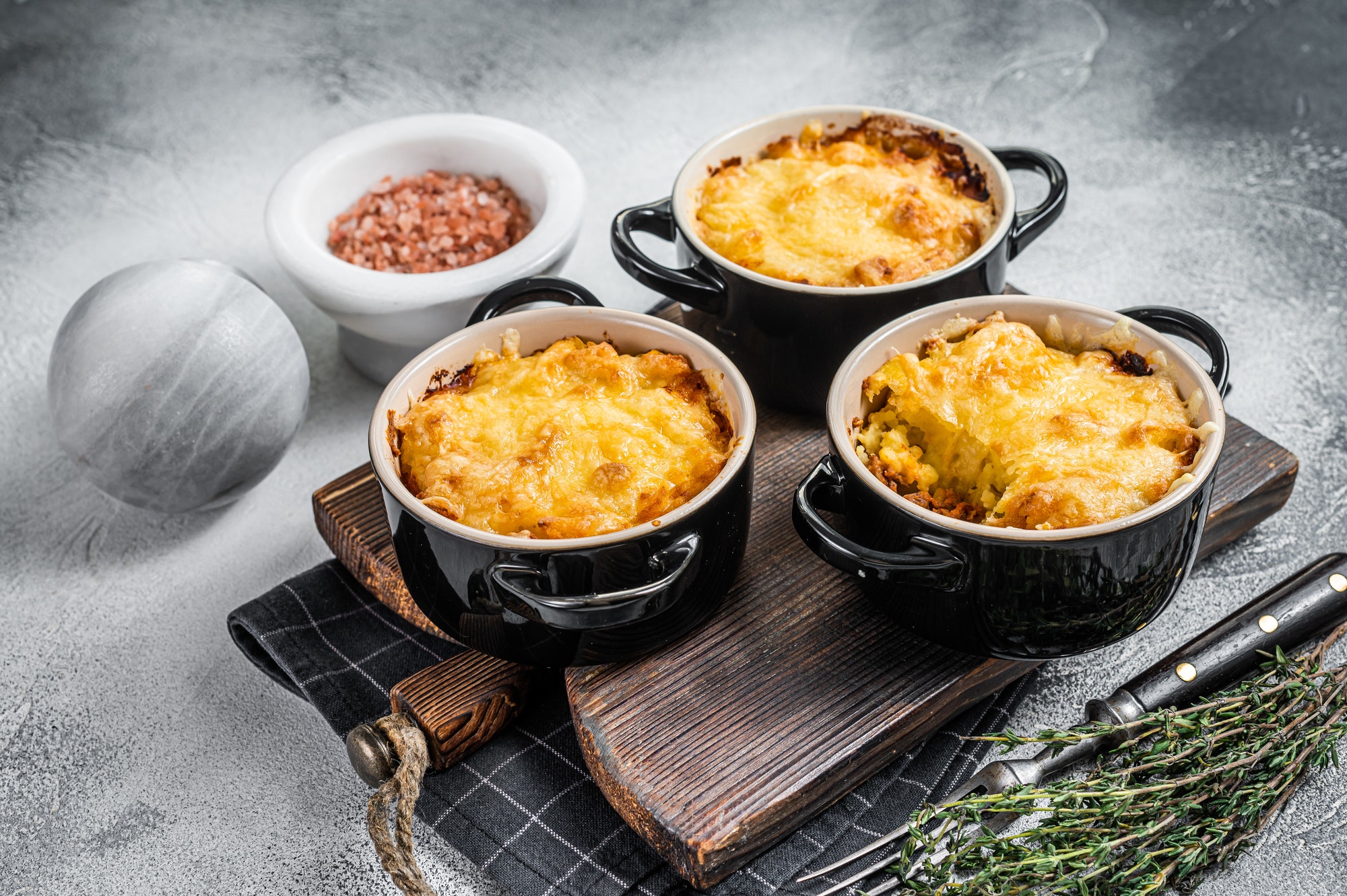 Simple Ground Turkey Bolognese Shepherd’s Pie