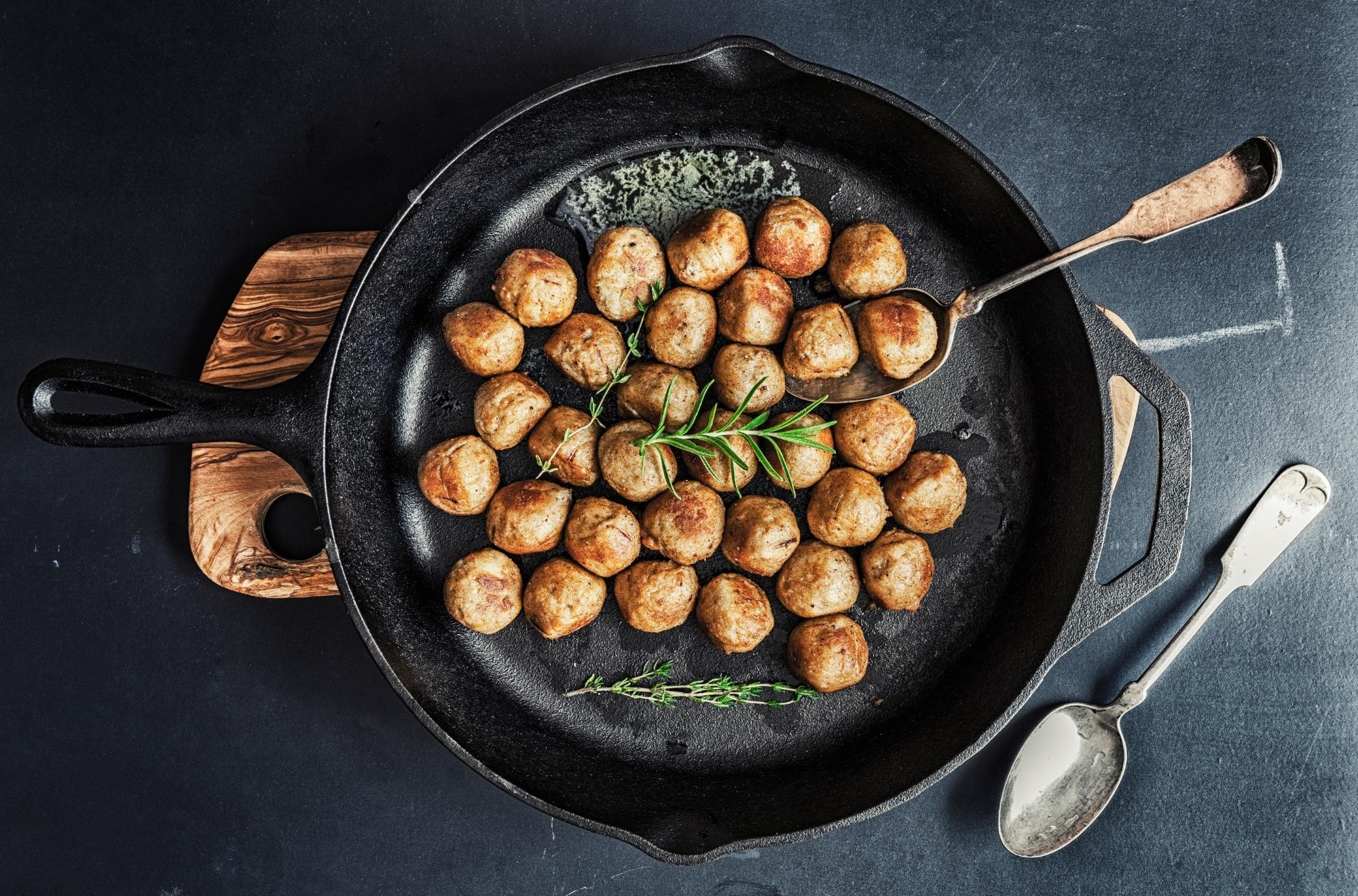 Step-By-Step Chicken Meatballs With Sage Recipe