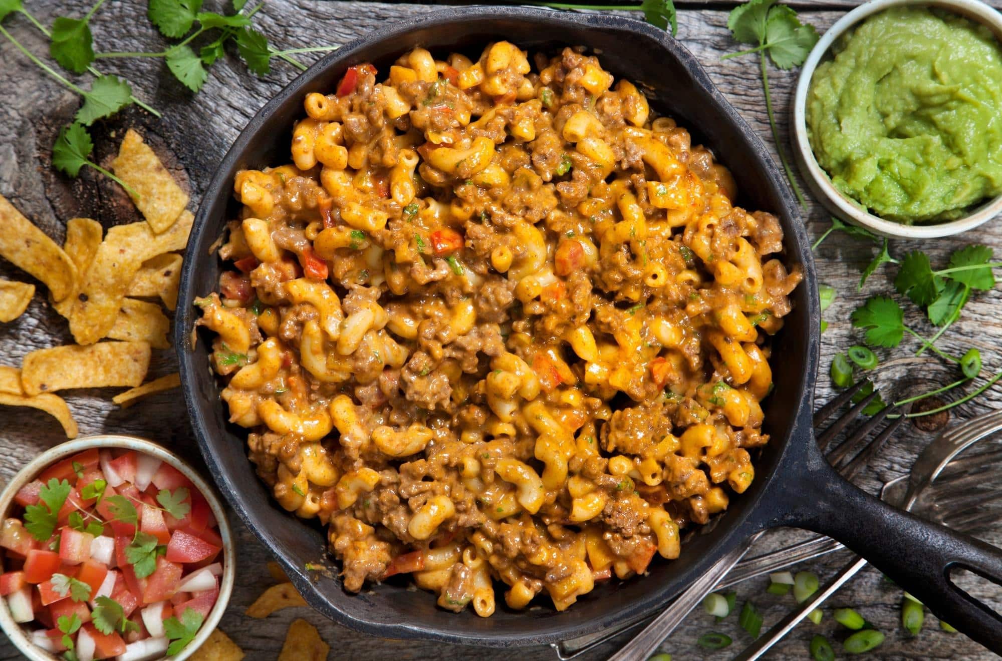 Easy Gluten-Free Taco Pasta