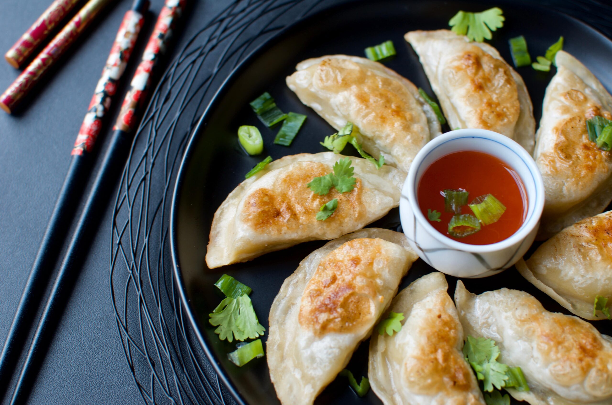 Spicy Ginger Pork Pot Stickers Recipe