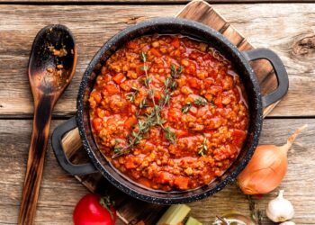 Ground Chicken Bolognese Sauce