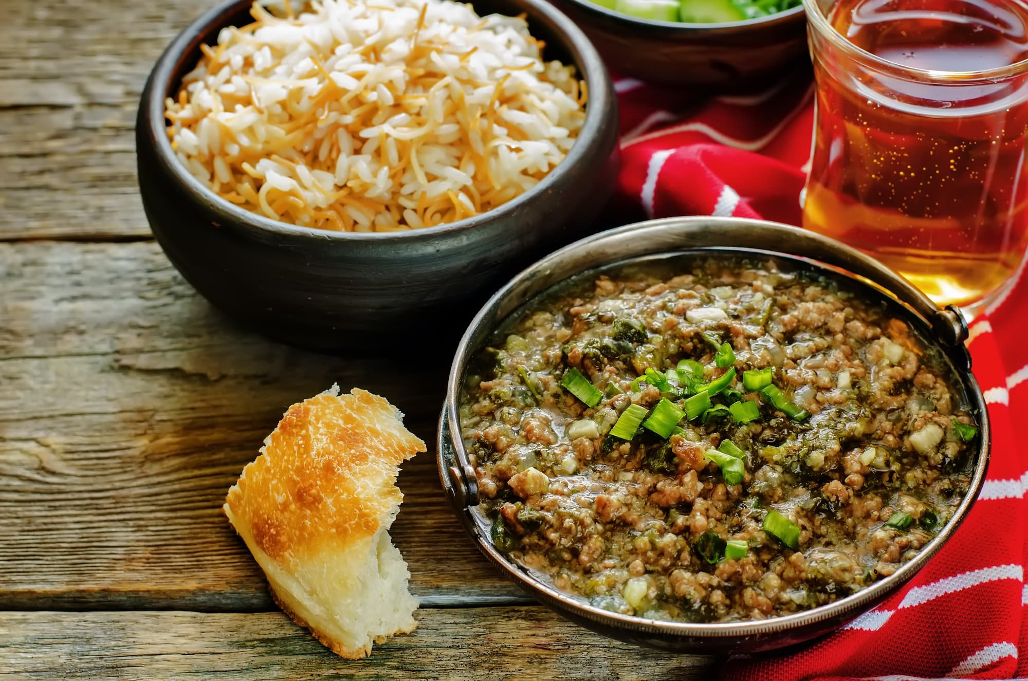 Extra Lean Beef Spinach Skillet
