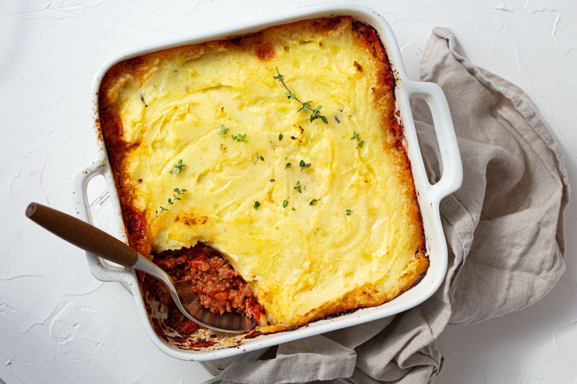 Satisfying Beef And Mustard Cottage Pie