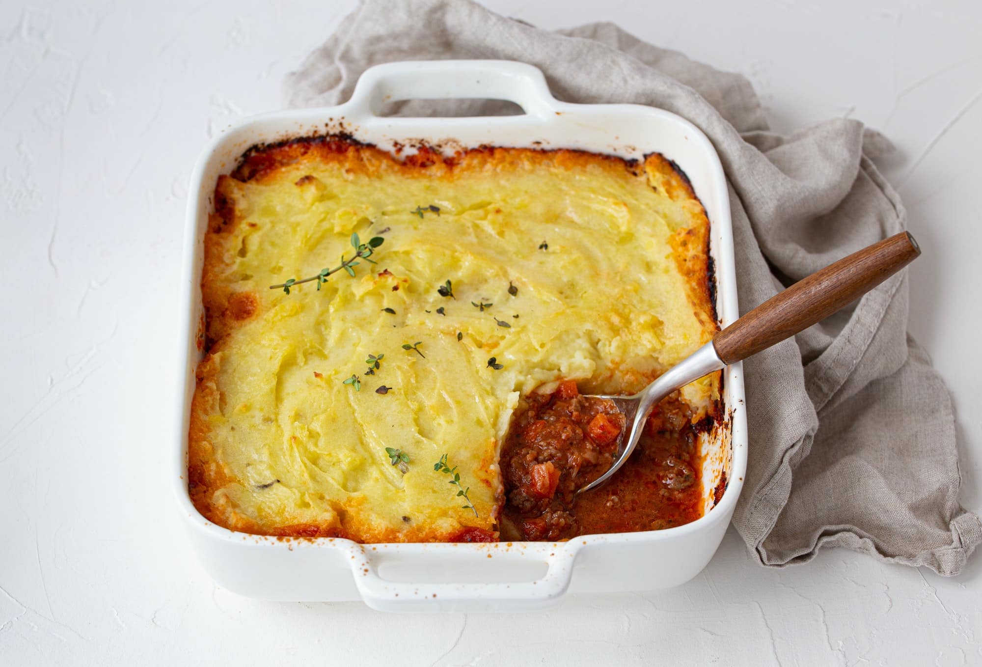 Classic Ground Beef Cottage Pie