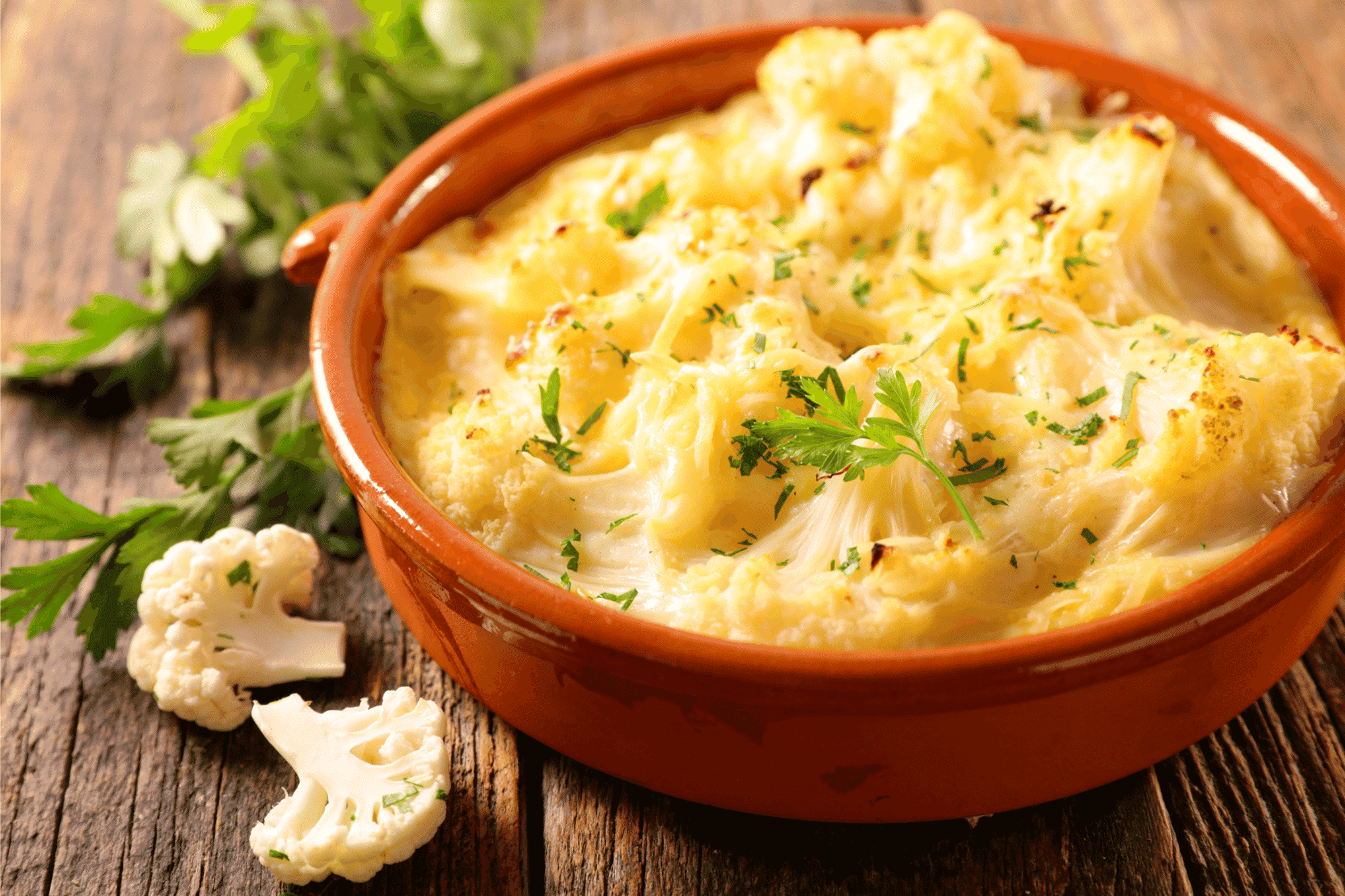 Appetizing Turkey Shepherd’s Pie With Mashed Cheddar Cauliflower