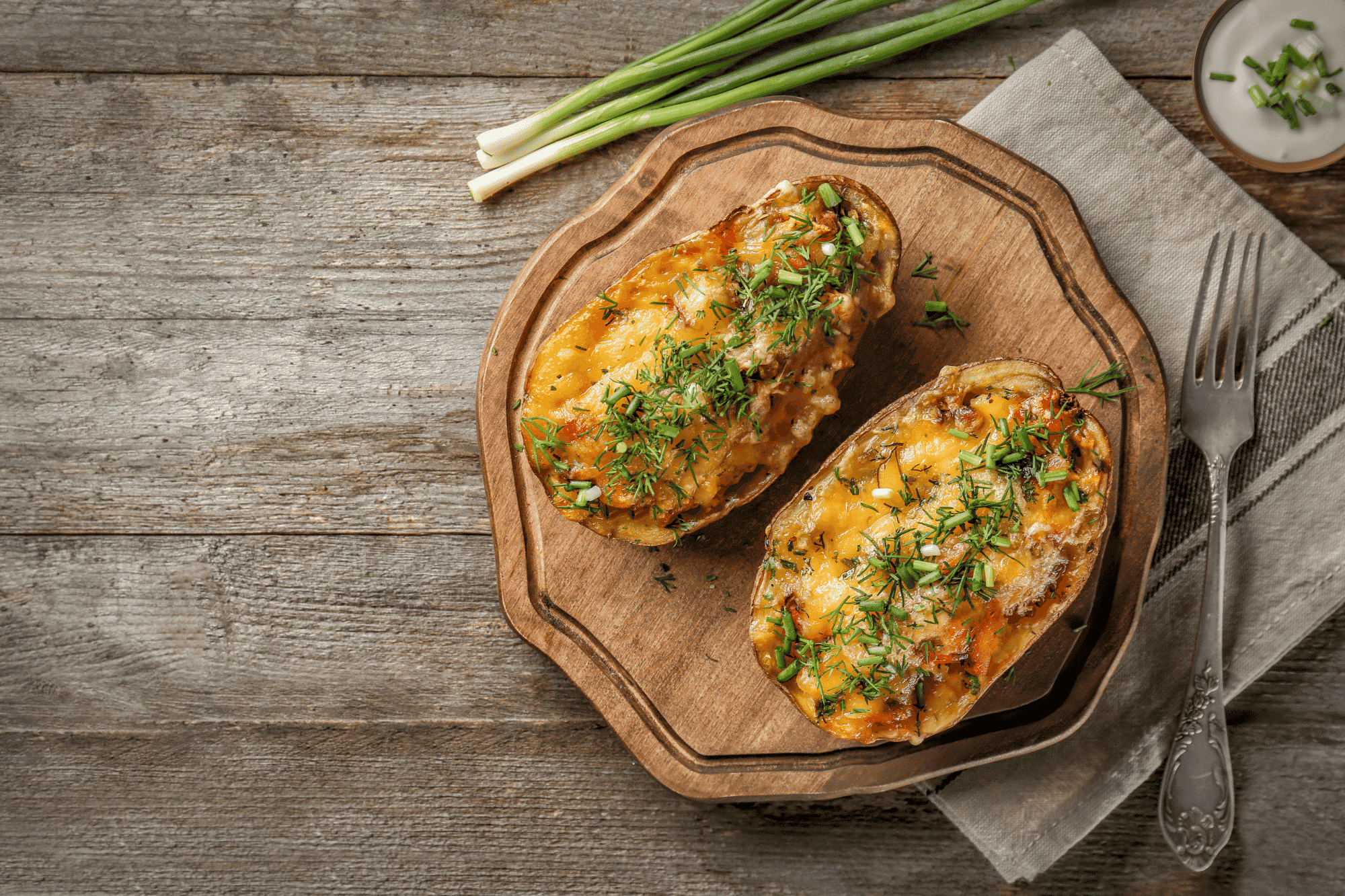 Cheesy Beef Stuffed Twice-Baked Potatoes