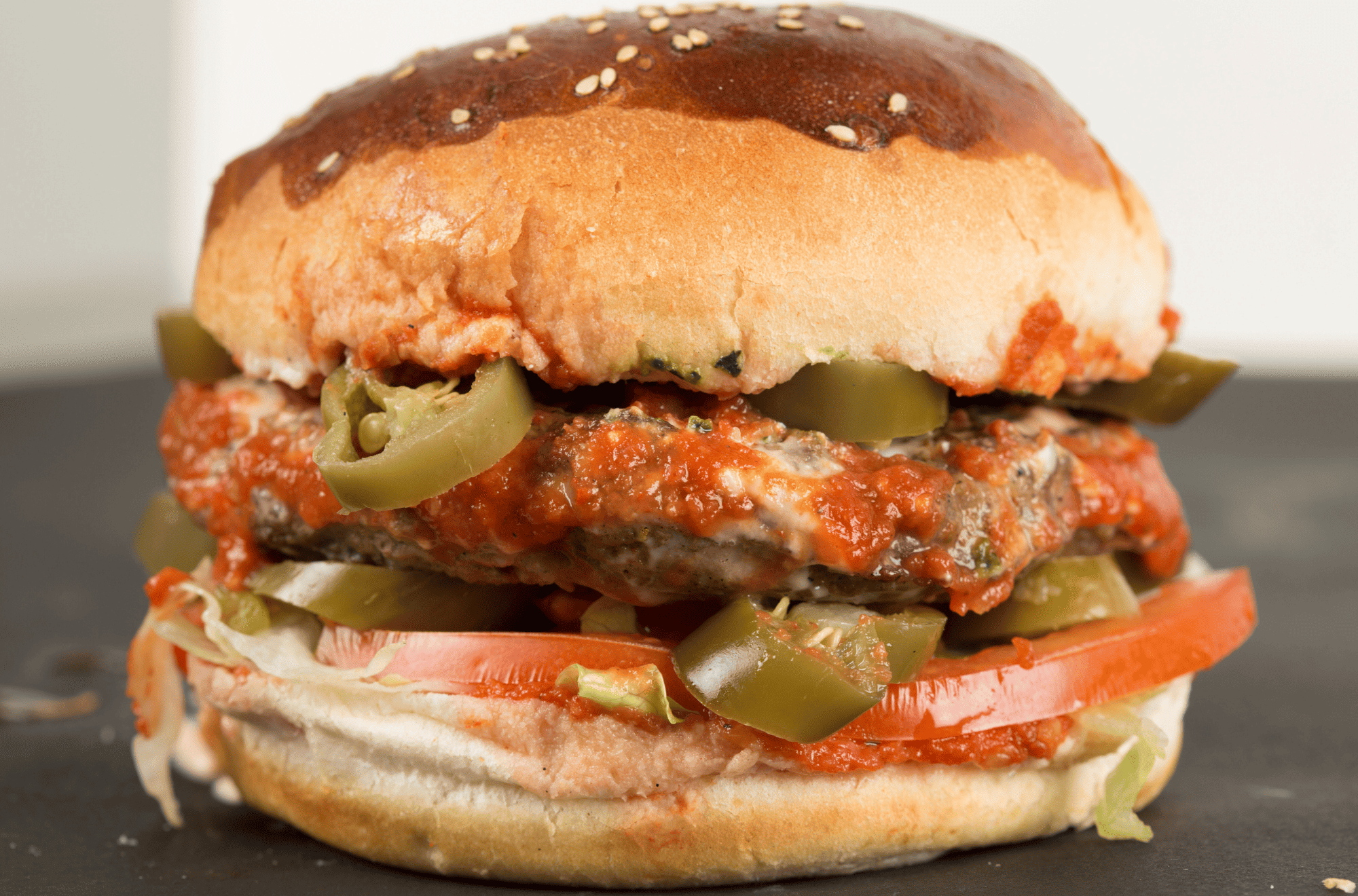 Delicious Chipotle Jalapeño Cheeseburger