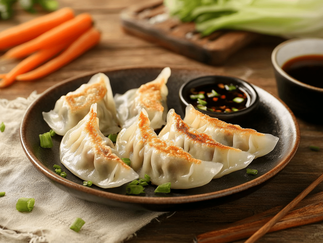 Classic Pork And Vegetable Gyoza