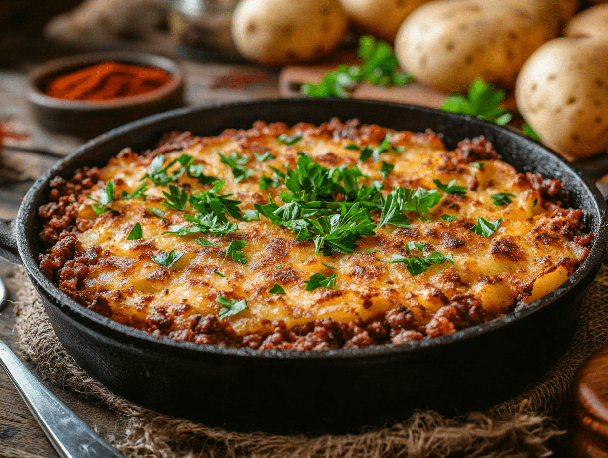 Hearty Corned Beef And Mince Hash: A Comforting Meal