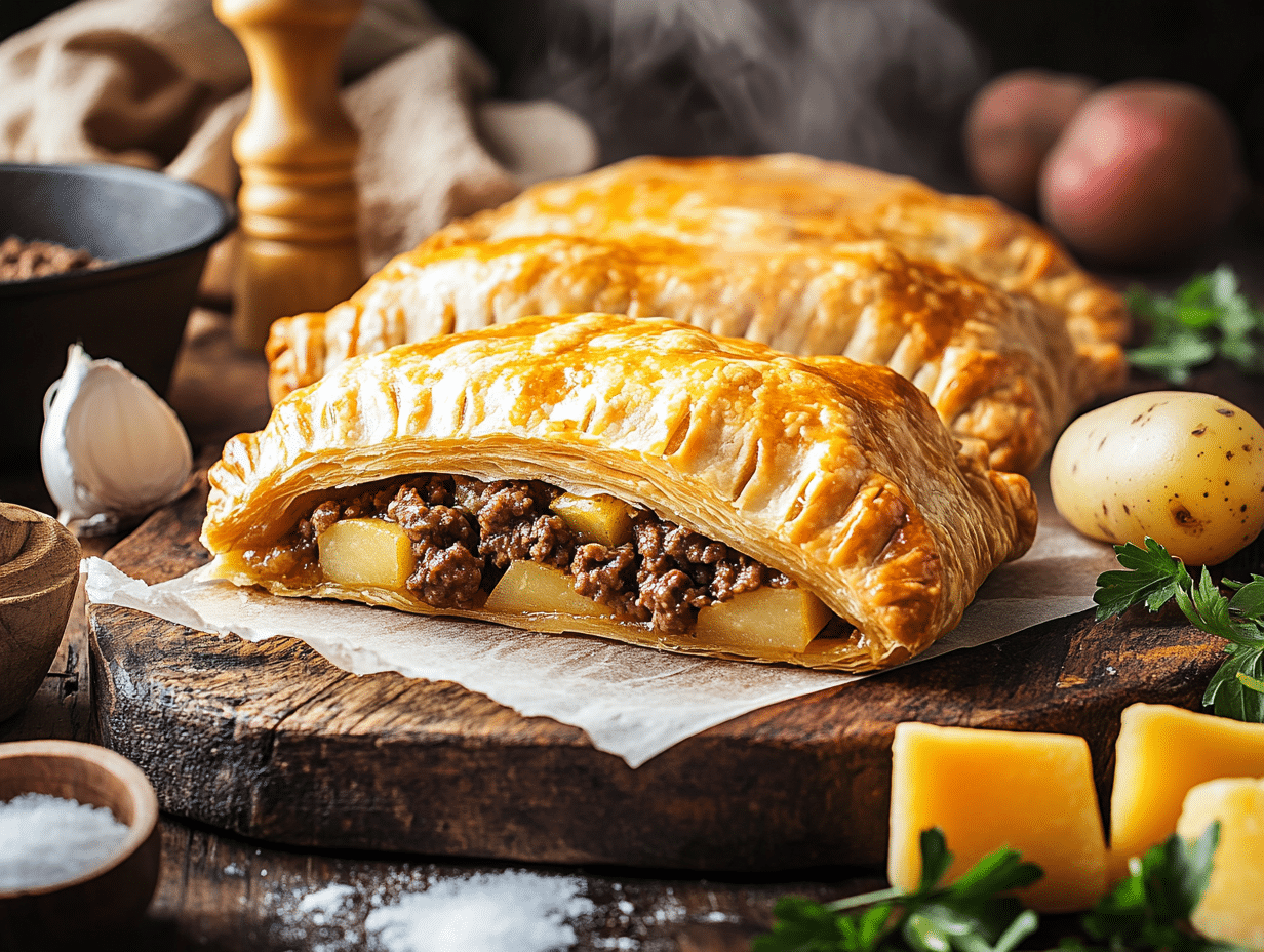 Hearty Cornish Mince Pasty A Miners Favorite Meal