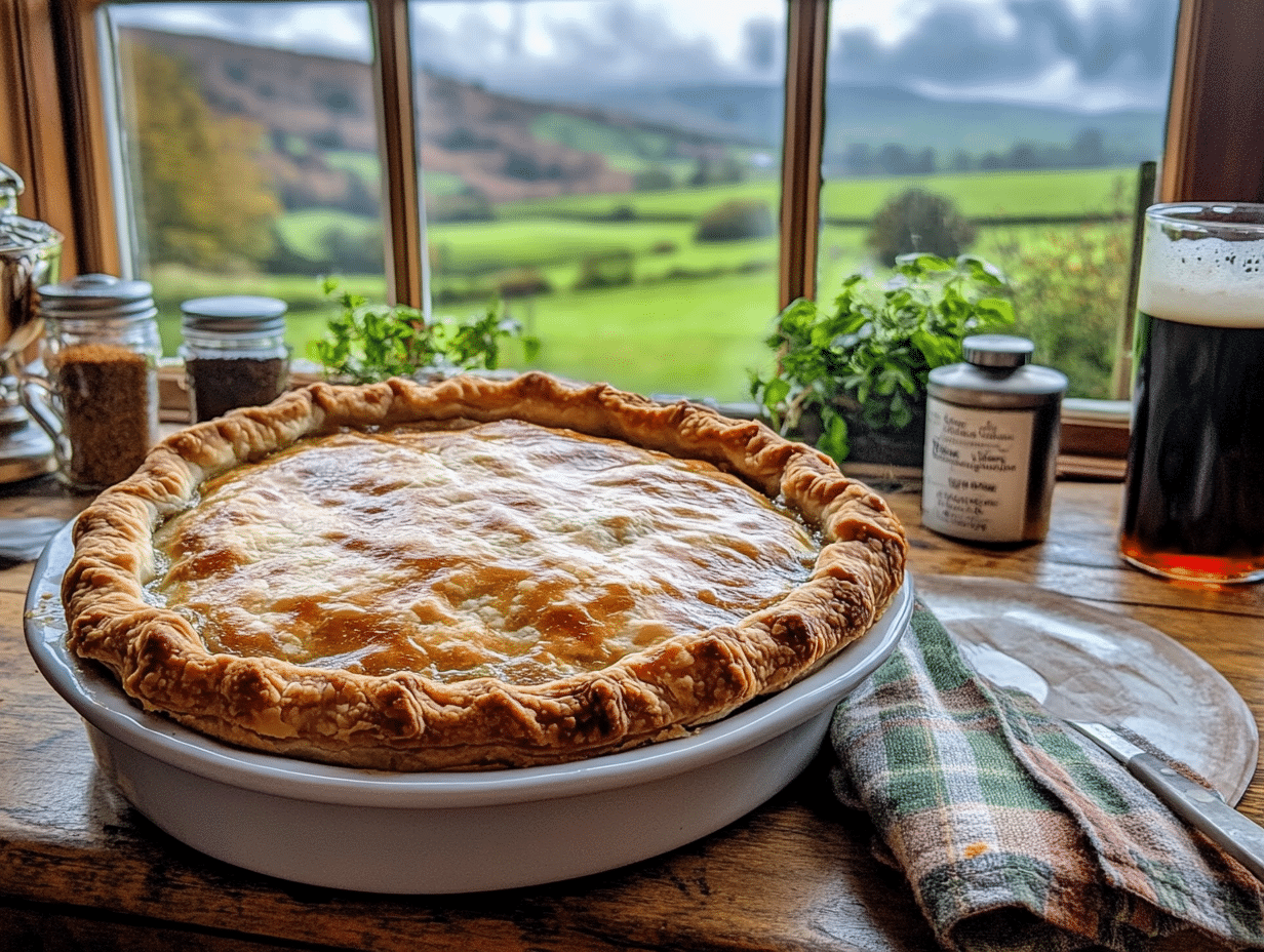 Lake District Comfort: Hearty Beef And Ale Pie