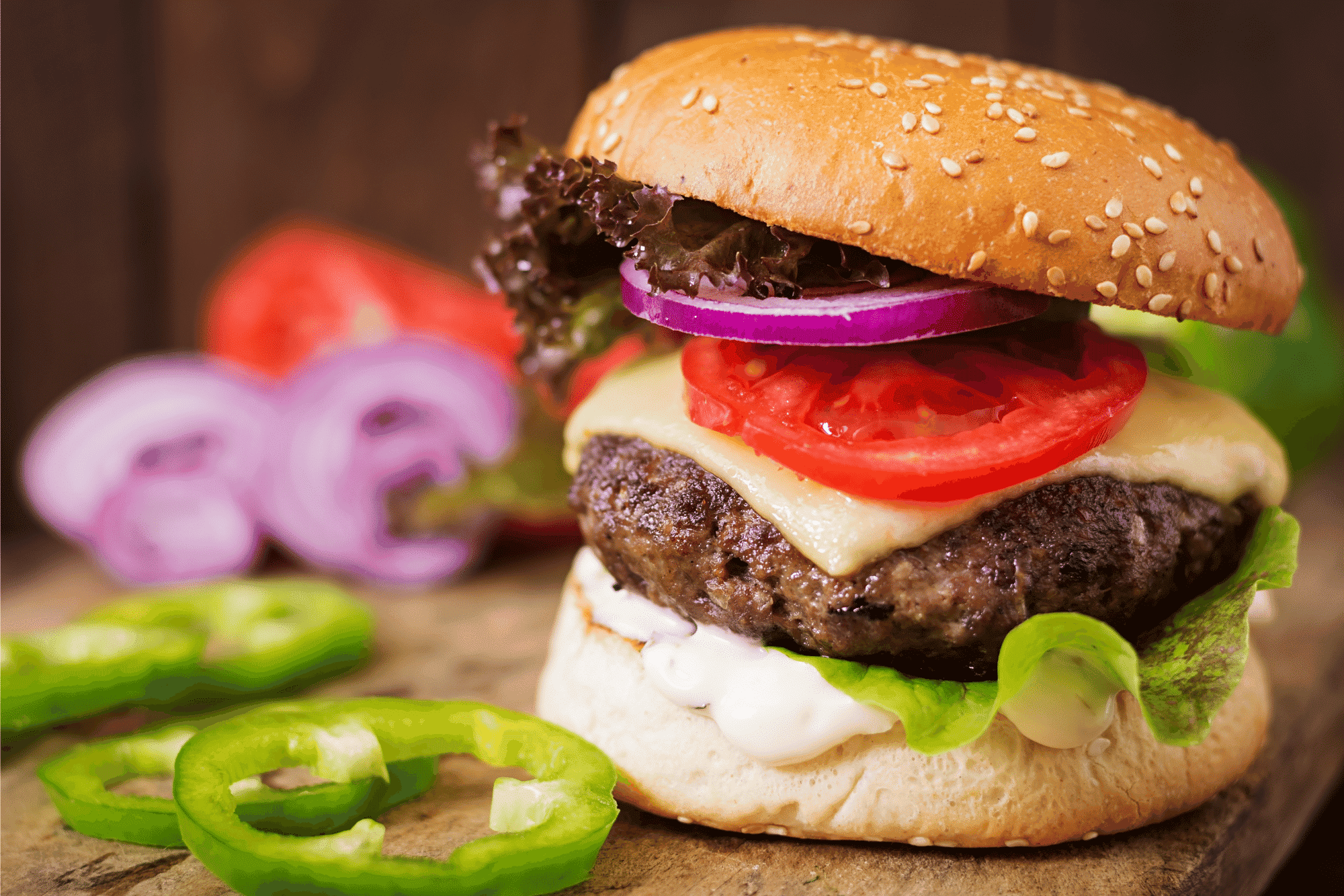 Delightful Buffalo Blue Cheese Burgers
