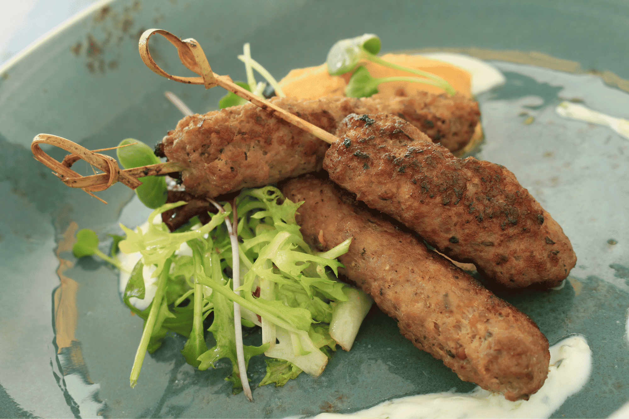 Gently Spiced Chicken Kofte Kebabs