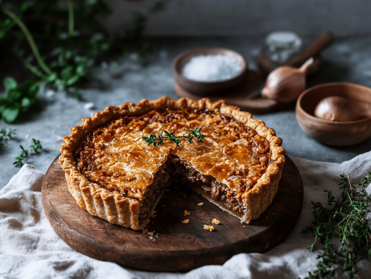 Rustic Gloucestershire Pork Mince Pie With Heritage Charm
