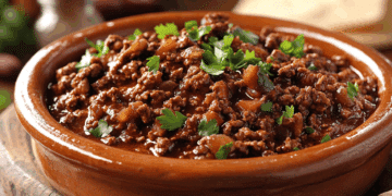 Lamb Mince And Date Tagine