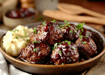 Lamb Mince And Lingonberry Meatballs