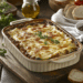 Lamb Mince Moussaka With Cheddar