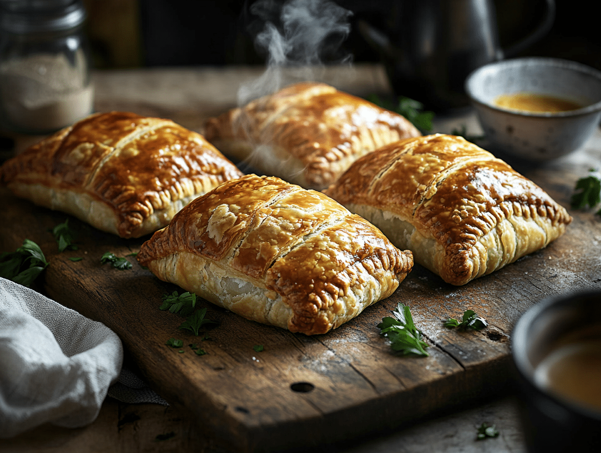 Spicy Cornish Pasty With Bold Beef And Horseradish Kick