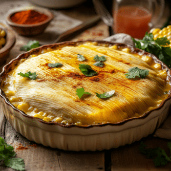 Minced Beef And Sweetcorn Tamal Al Horno