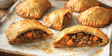 Minced Beef And Veggie Pasties