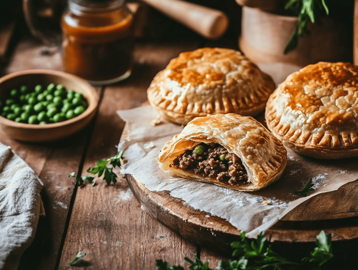 Savory Hp Sauce Minced Beef Hand Pies To Delight
