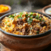 Spicy Minced Lamb Biryani With Roasted Cashew Crunch 17 Minced Lamb Biryani With Cashews