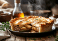 Minced Pork And Apple Pie With Cider