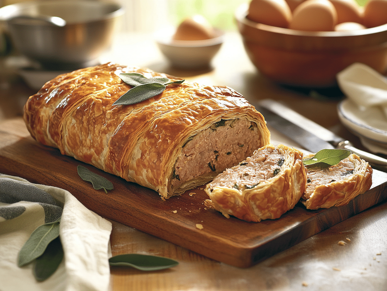A Rustic Pork Wellington: British Comfort Meets Elegance