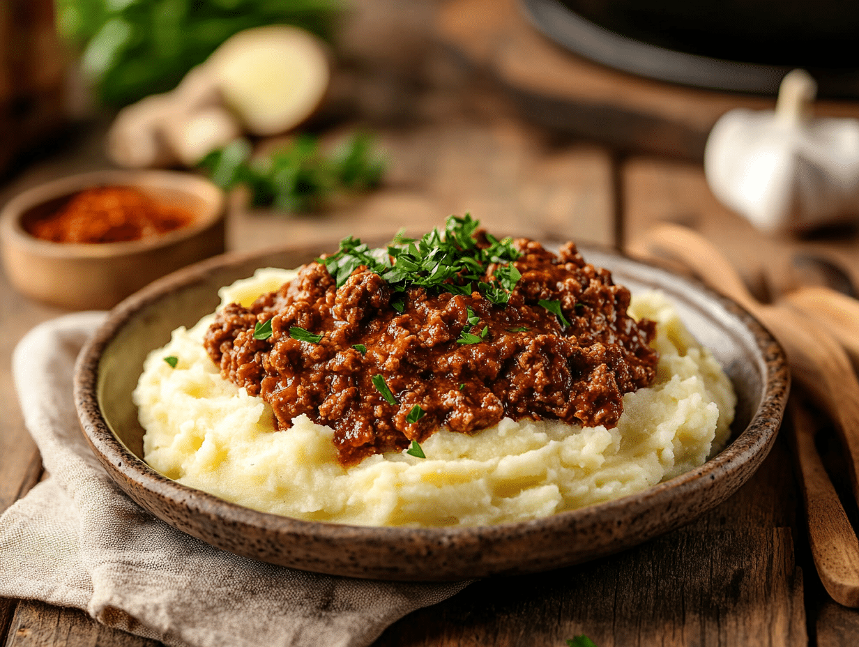 Fiery Lamb And Swede, A Rustic British Comfort Dish