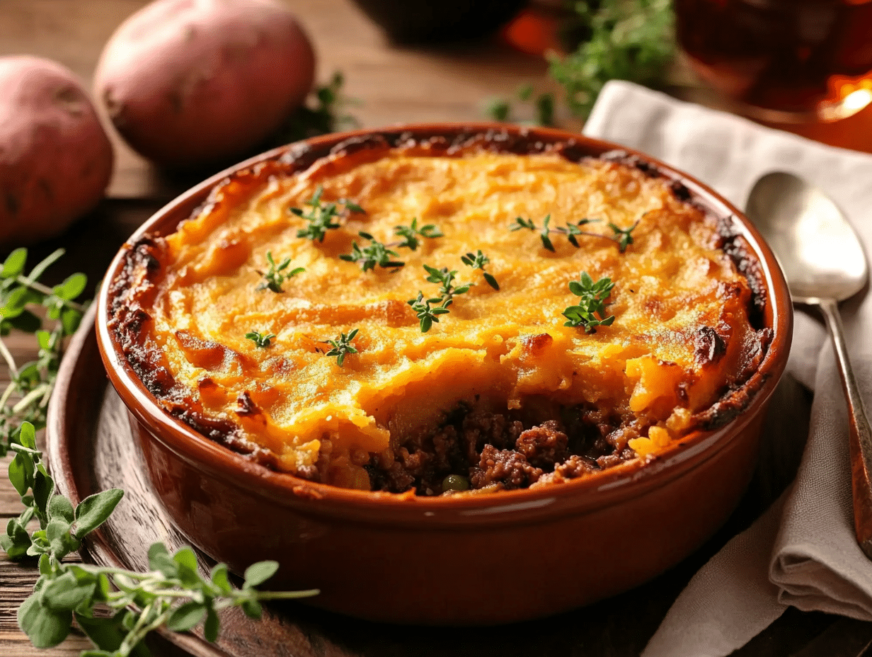 Sweet Potato Beef Shepherd'S Pie