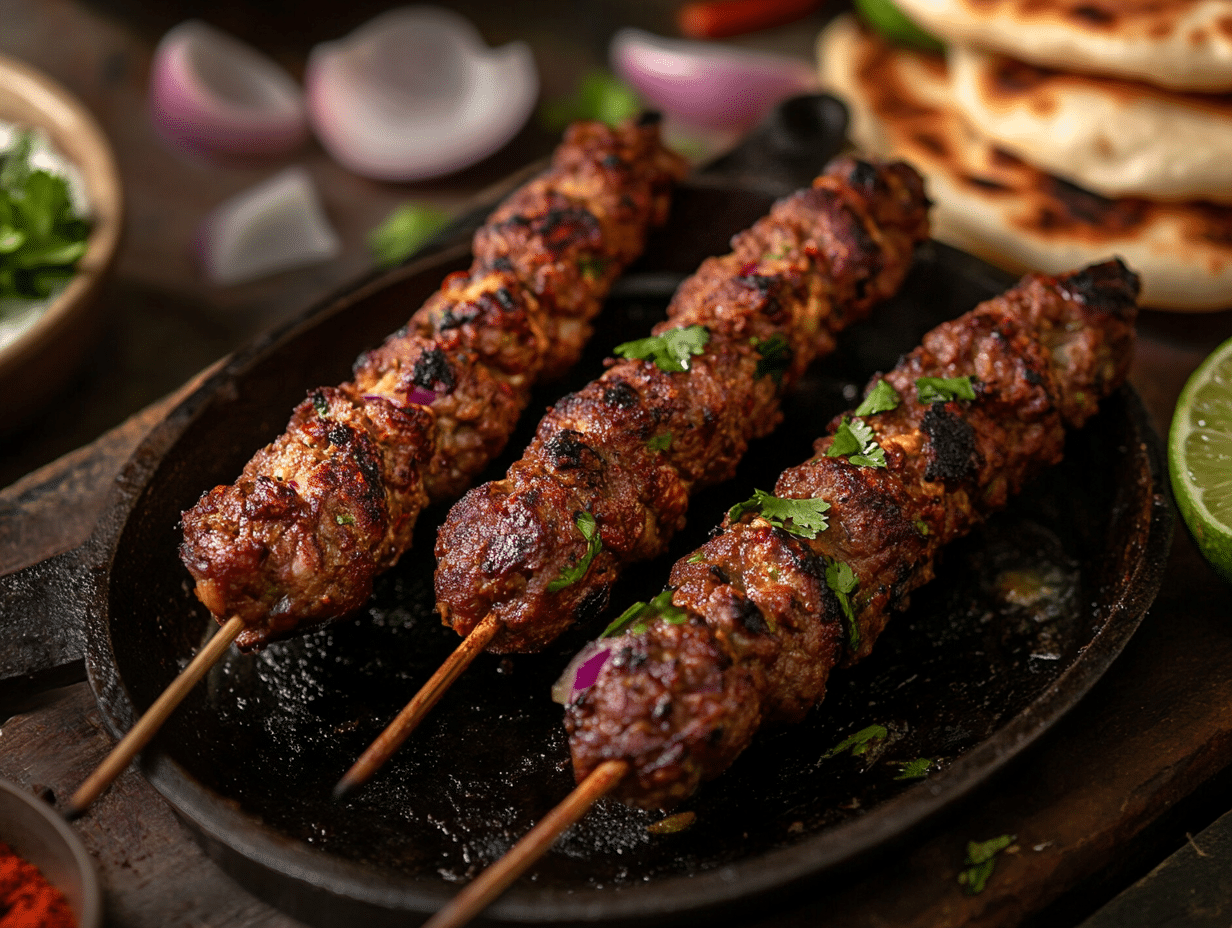 Tasty Mutton Kebab