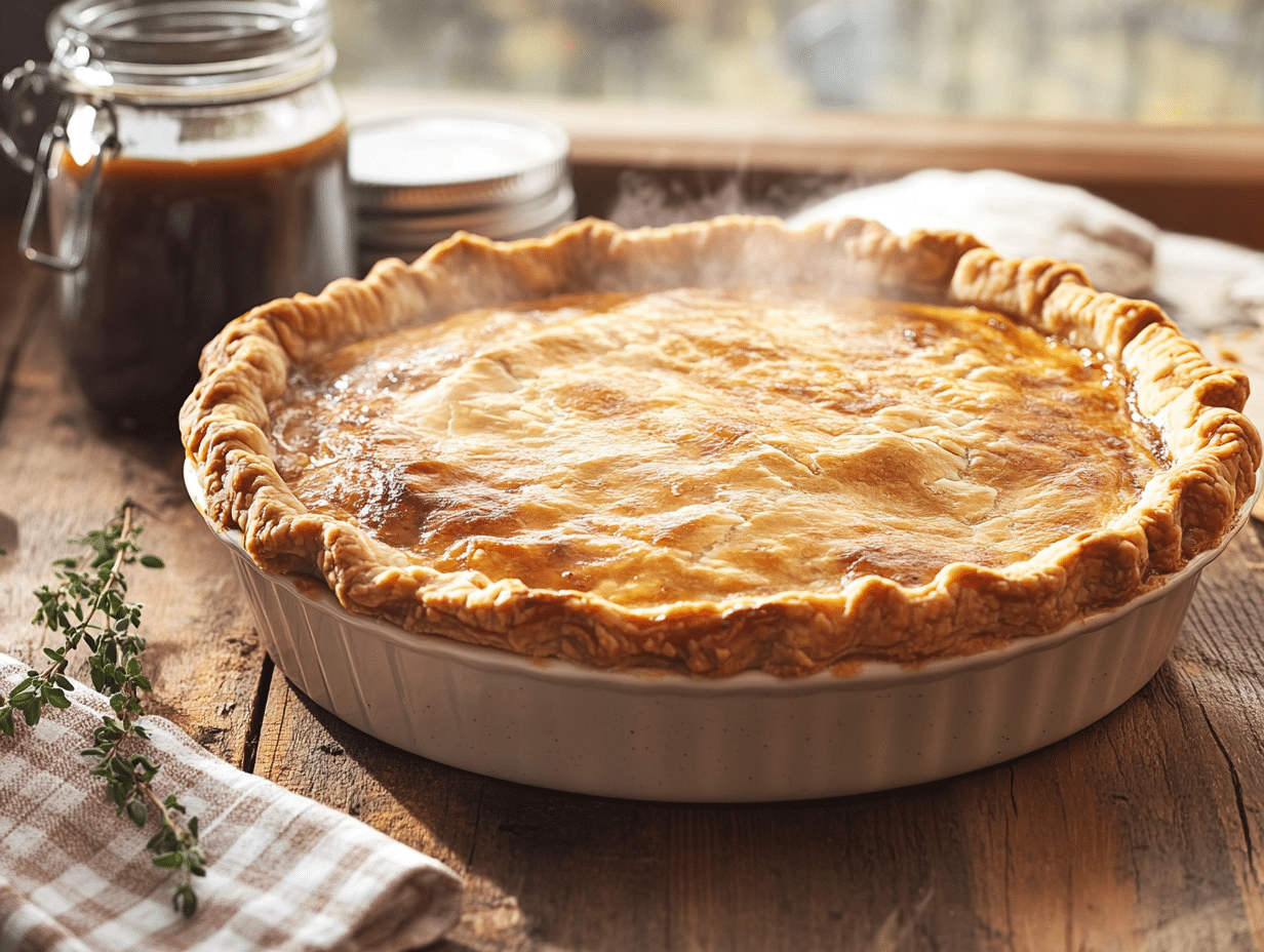 Hearty British Minced Beef Pie: A Comforting Classic Dish