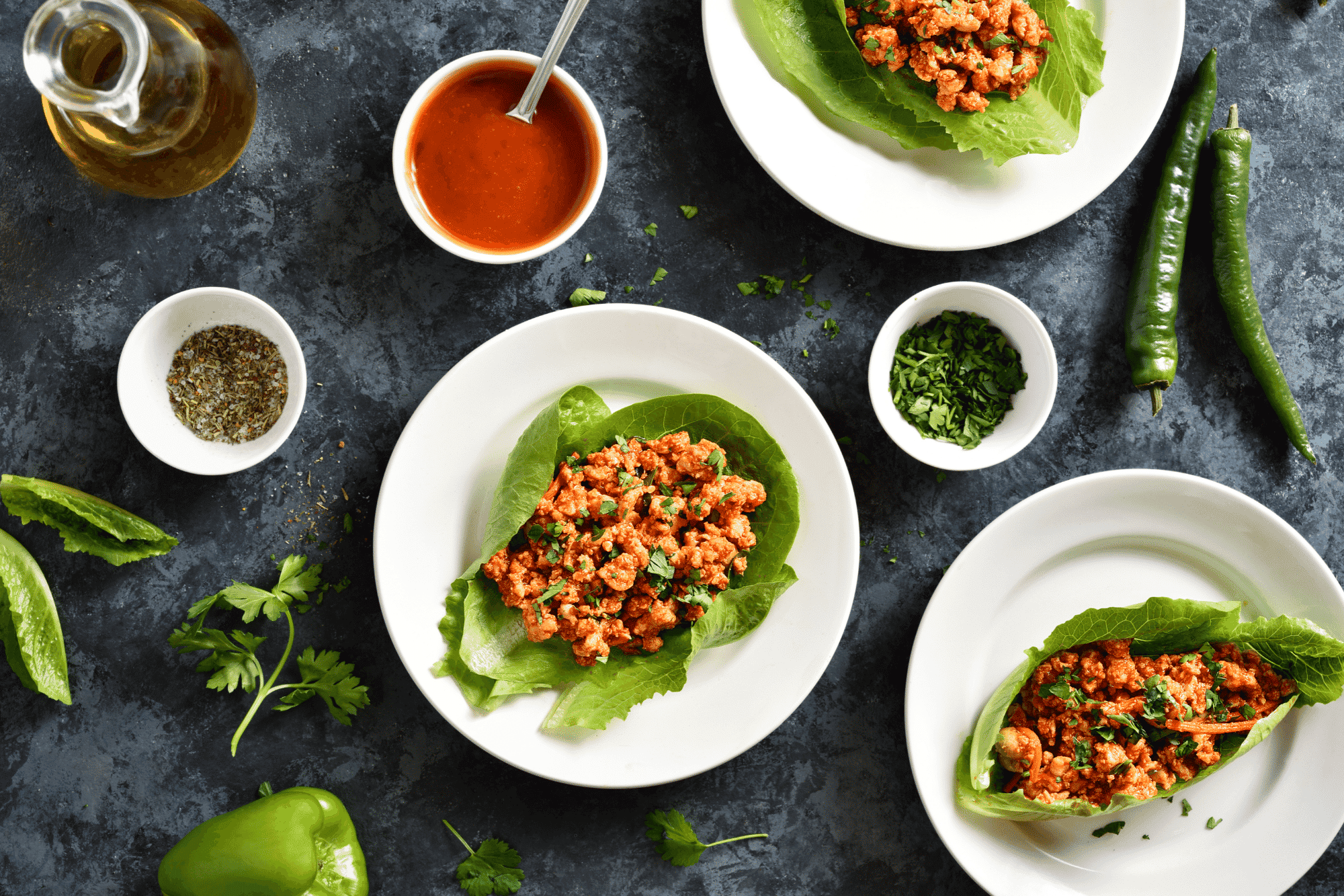 Refreshing Pork And Shrimp Lettuce&Nbsp;Wraps