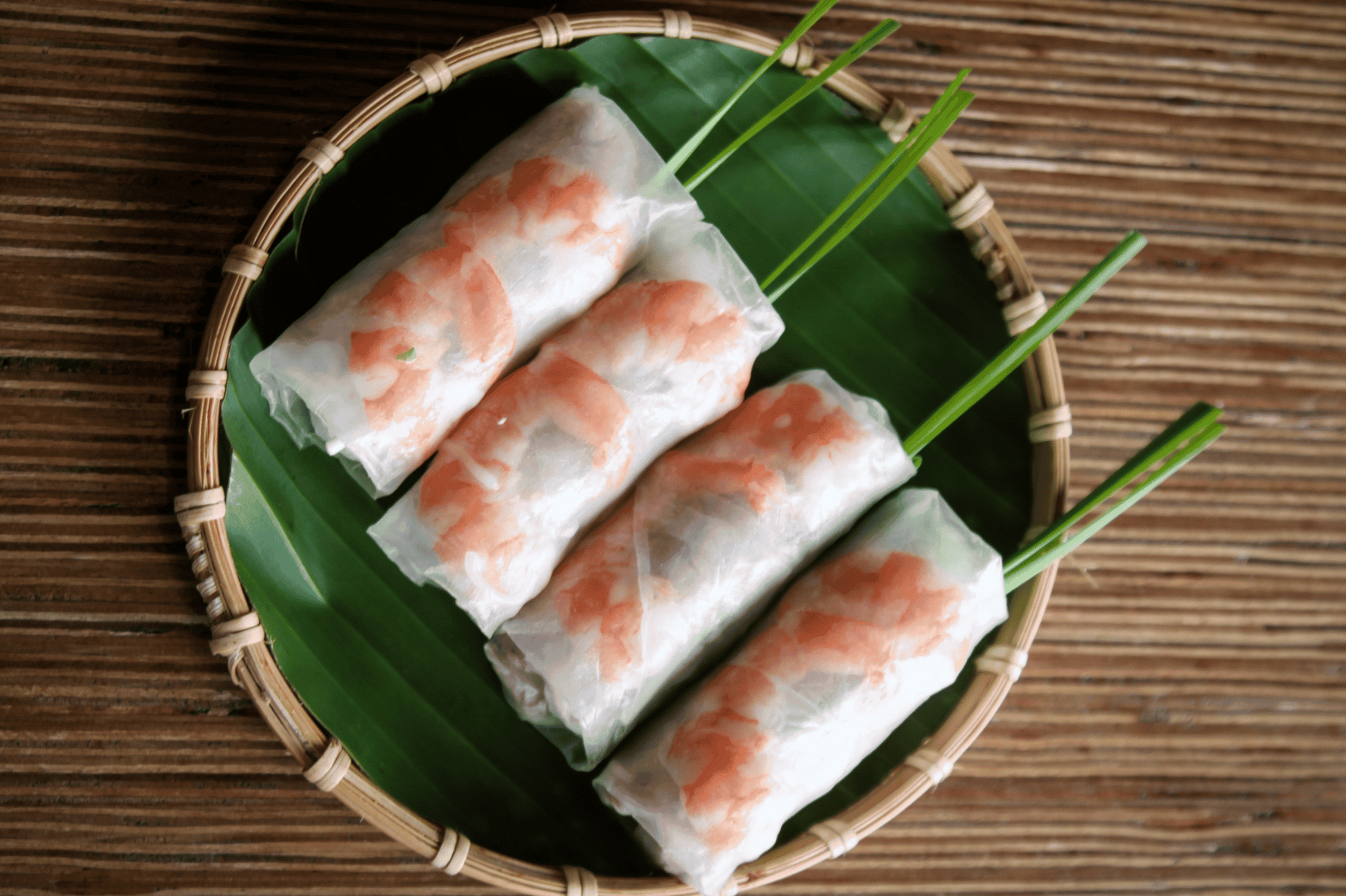 Authentic Vietnamese Inspired Shrimp And Pork Spring Rolls