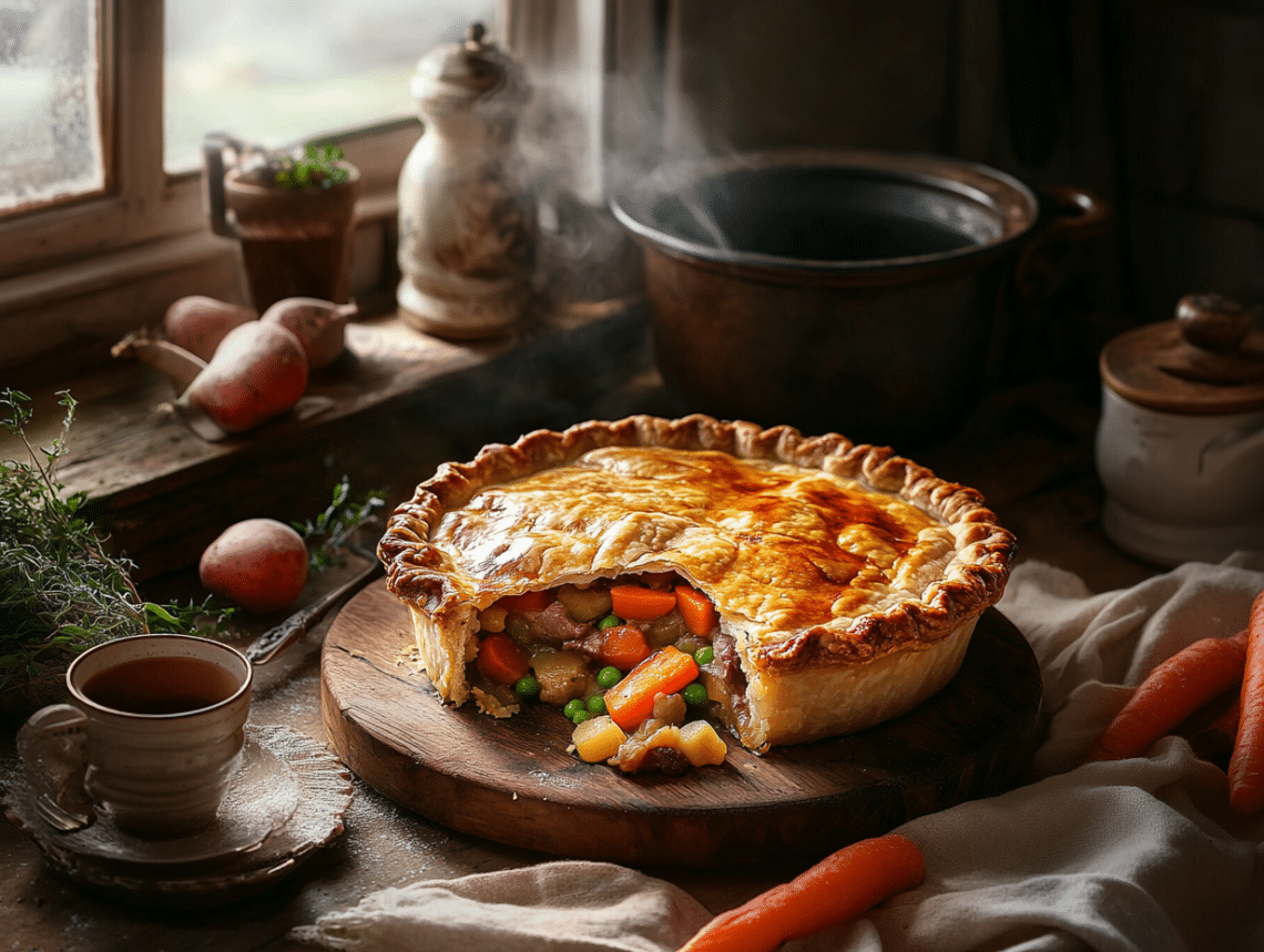Welsh Lamb Cawl Pie
