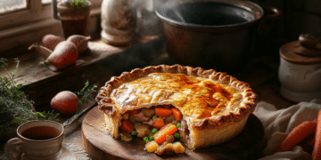 Welsh Lamb Cawl Pie
